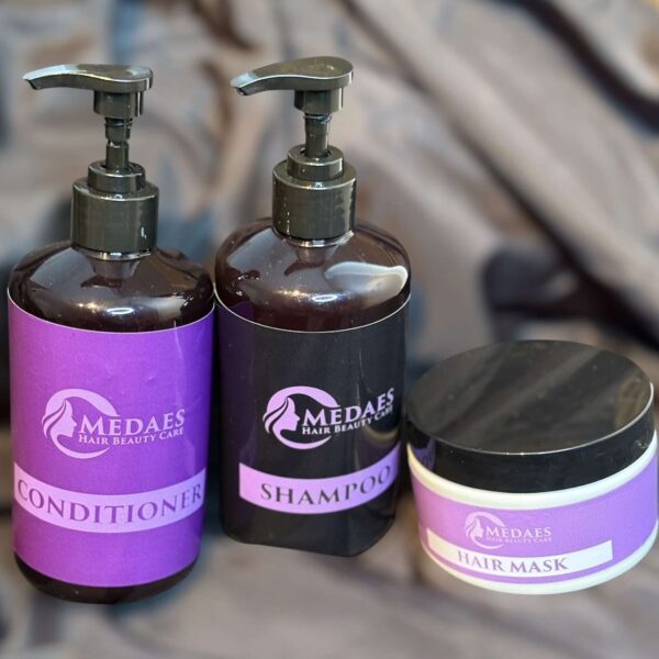3 piece rosemary set ( shampoo, conditioner and hair mask)